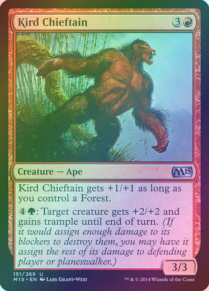 Kird Chieftain (M15) (151) / Foil
