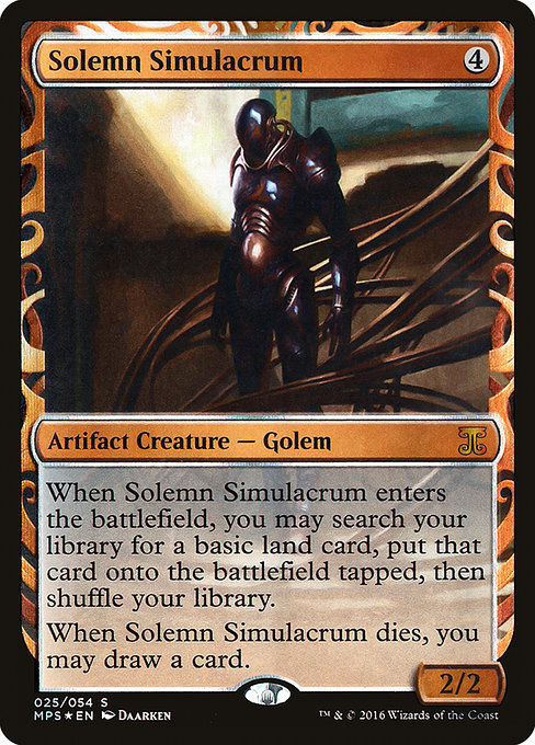 Solemn Simulacrum (MPS) (25) / Foil