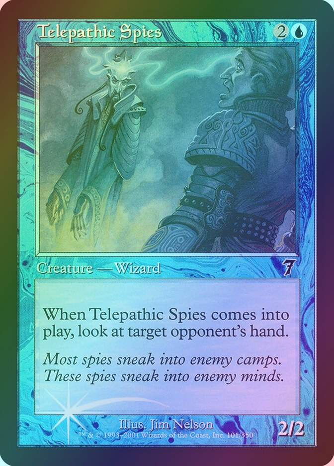 Telepathic Spies (7ED) (101★) / Foil
