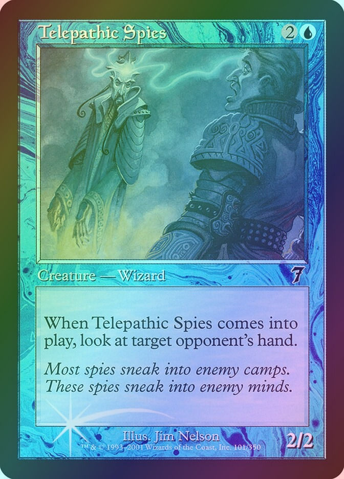 Telepathic Spies (7ED) (101★) / Foil