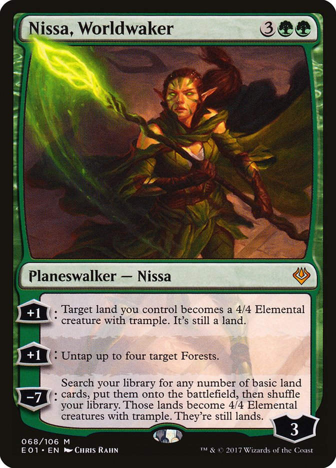 Nissa, Worldwaker (E01) (68)