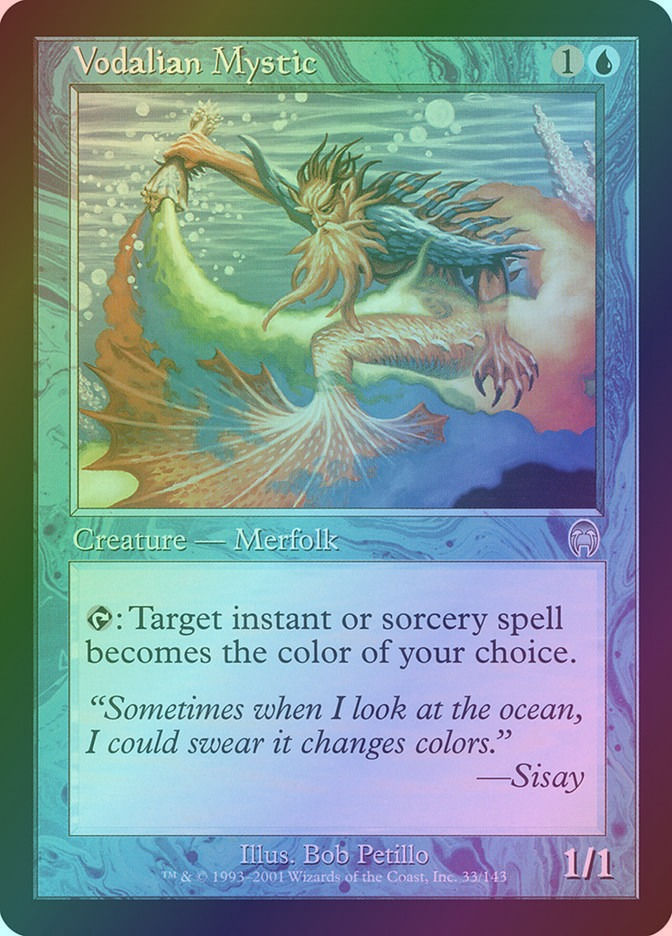 Vodalian Mystic (APC) (33) / Foil