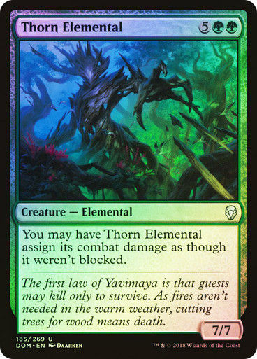 Thorn Elemental (DOM) (185) / Foil