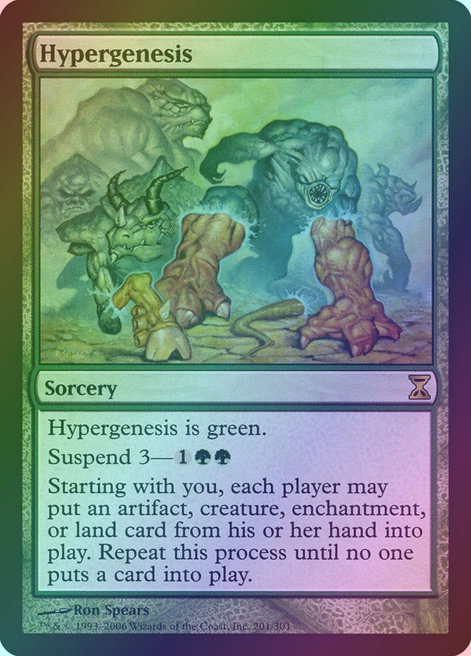 Hypergenesis (TSP) (201) / Foil