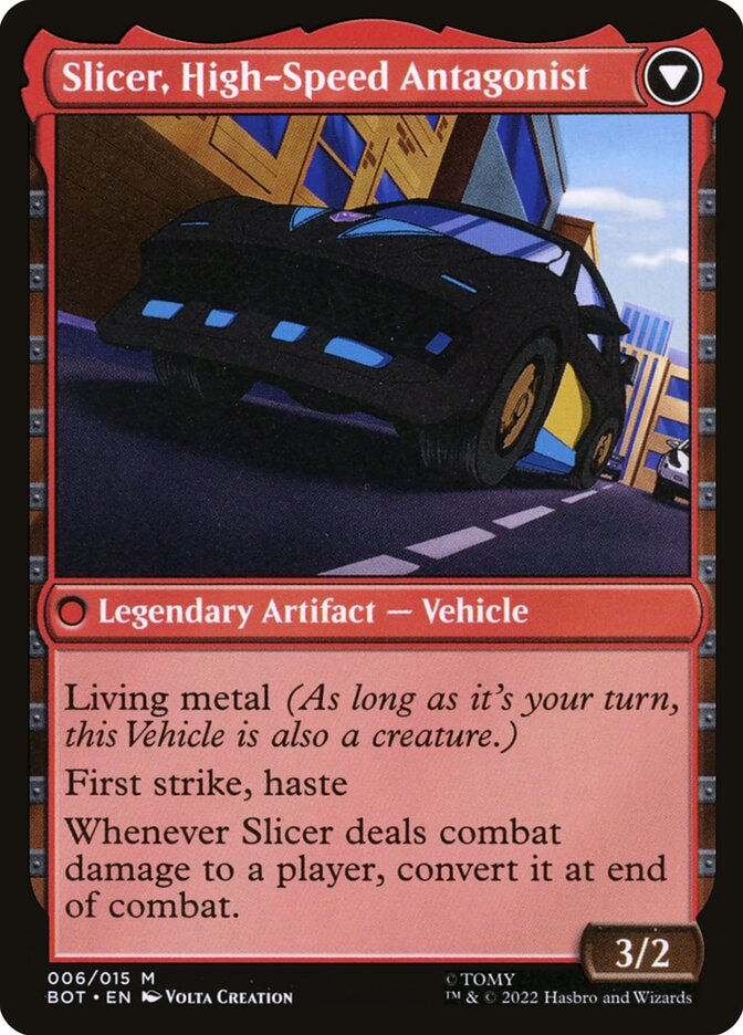 Slicer, Hired Muscle // Slicer, High-Speed Antagonist (BOT) (6) — cara 2 de 2