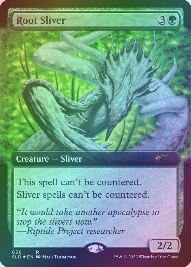 Root Sliver (SLD) (656) / Extended Art / Foil