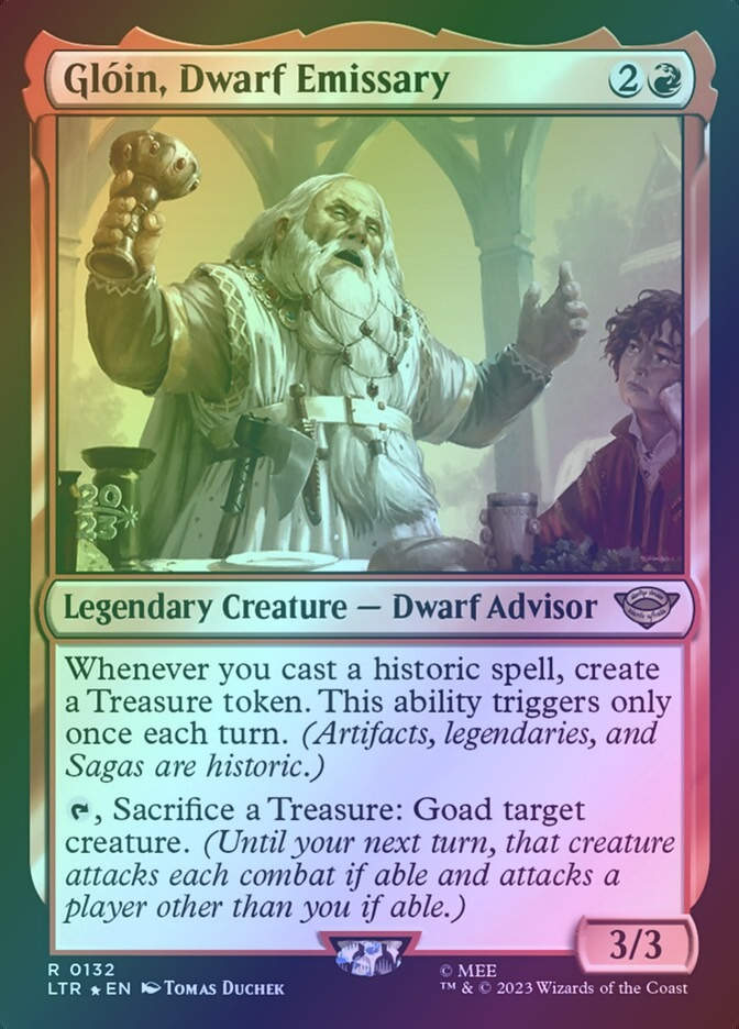 Glóin, Dwarf Emissary (PLTR) (132s) / Foil