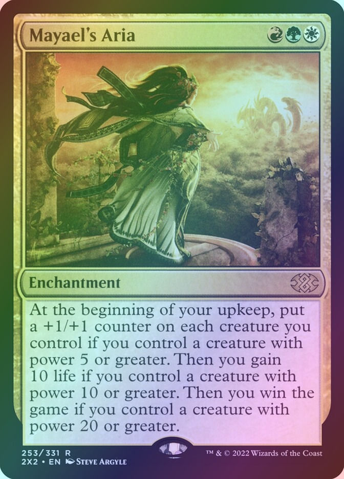 Mayael's Aria (2X2) (253) / Foil