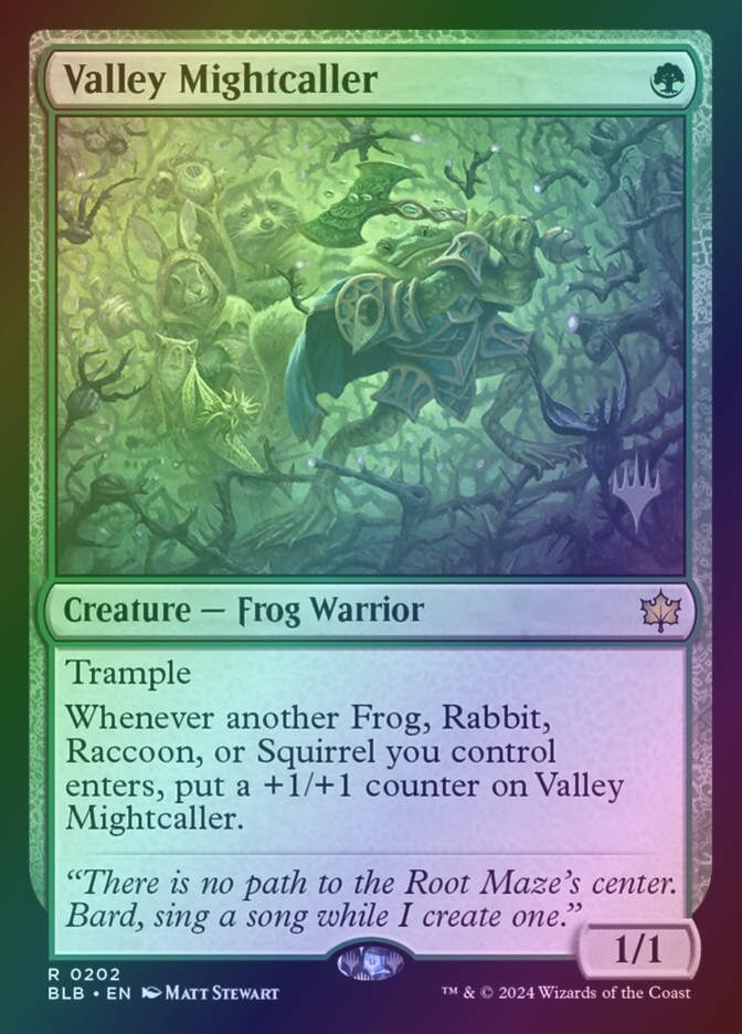 Valley Mightcaller (PBLB) (202p) / Foil