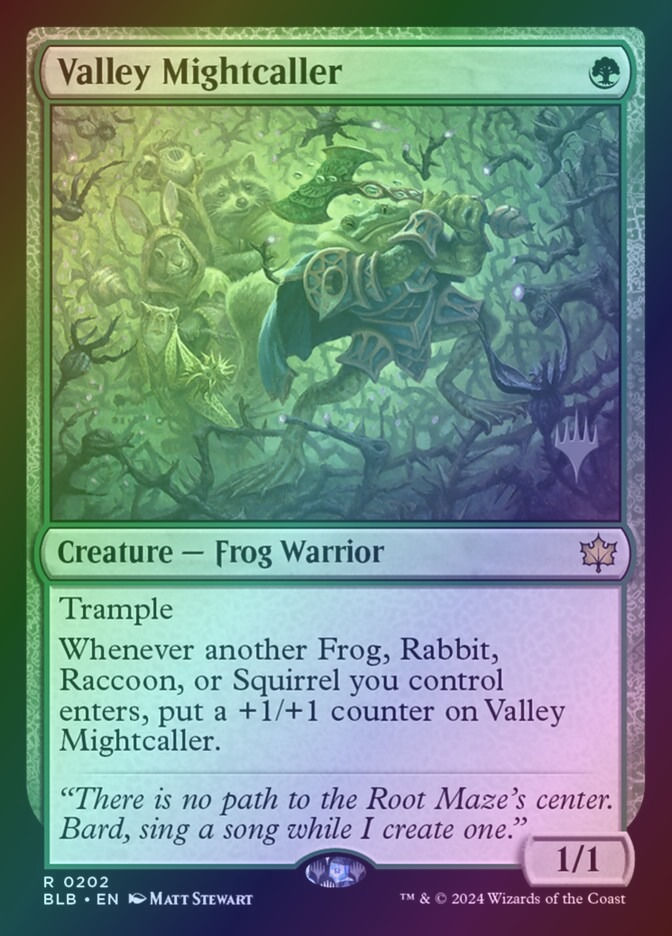 Valley Mightcaller (PBLB) (202p) / Foil
