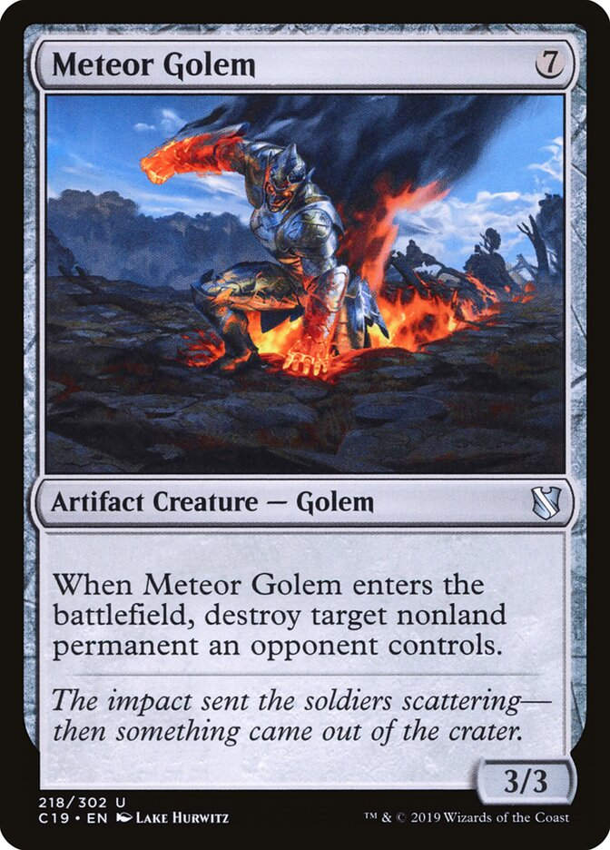 Meteor Golem (C19) (218)