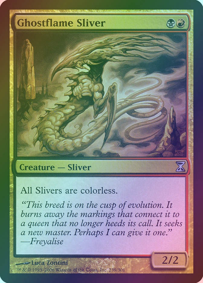 Ghostflame Sliver (TSP) (239) / Foil