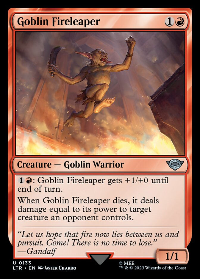 Goblin Fireleaper (LTR) (133)