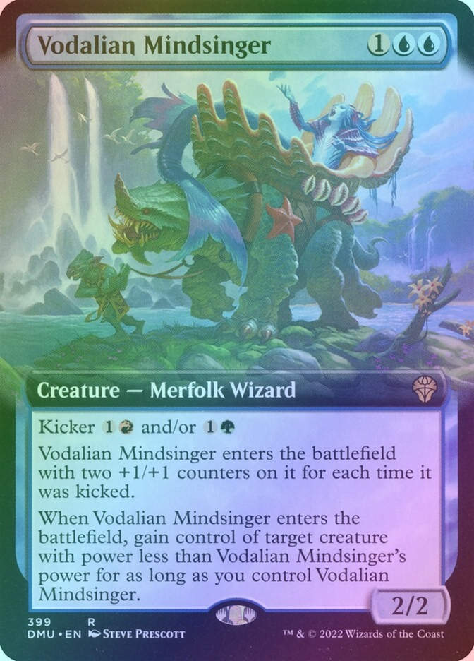 Vodalian Mindsinger (DMU) (399) / Extended Art / Foil