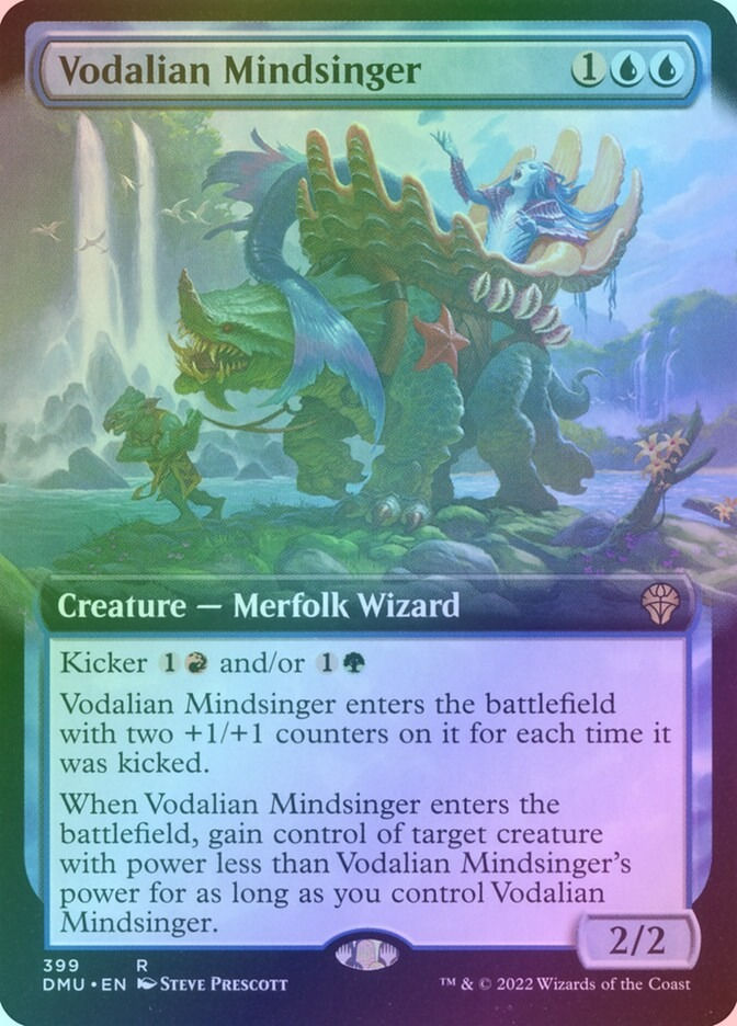 Vodalian Mindsinger (DMU) (399) / Extended Art / Foil