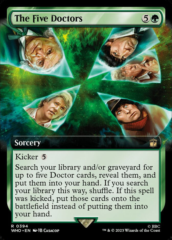 The Five Doctors (WHO) (394) / Extended Art