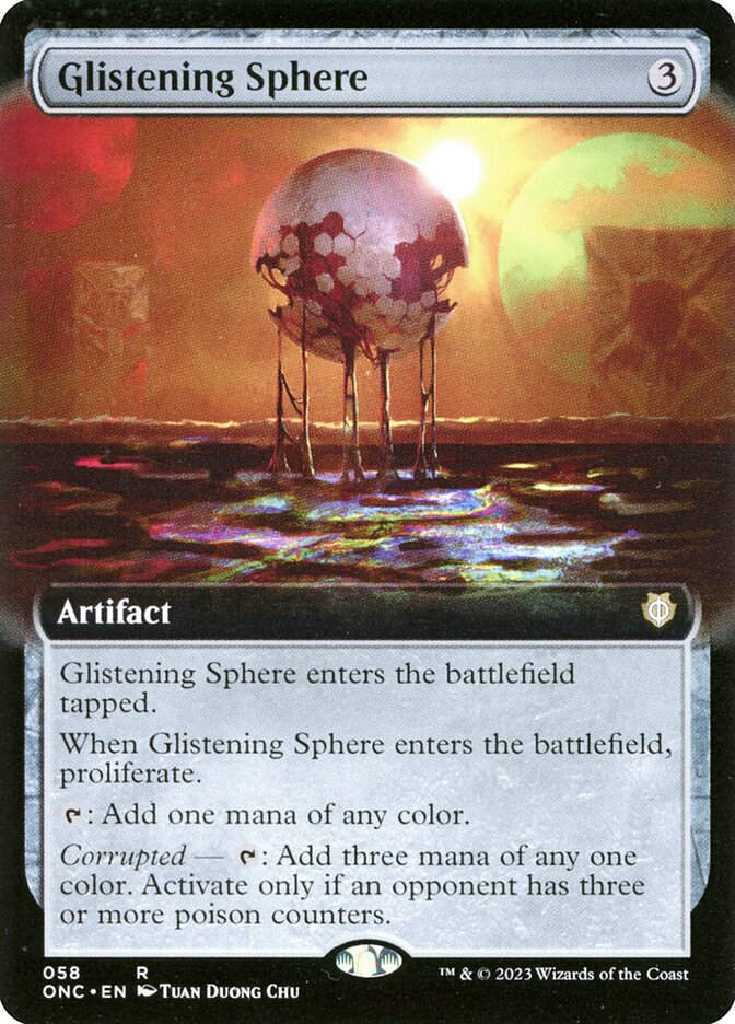 Glistening Sphere (ONC) (58) / Extended Art