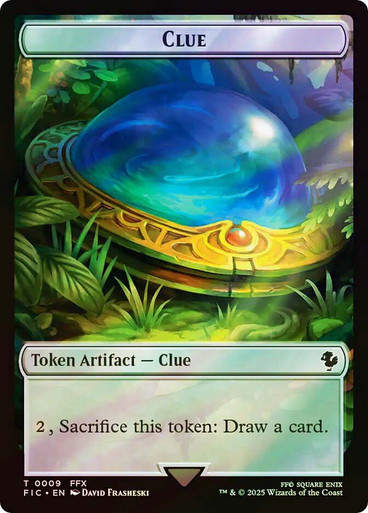 Clue Token // Treasure Token (TFIC2) / Surge Foil