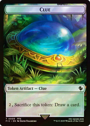 Clue Token // Treasure Token (TFIC2) / Surge Foil