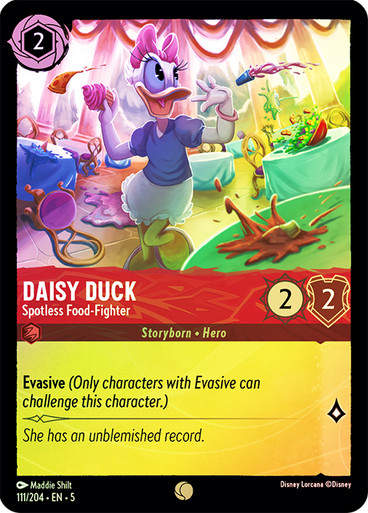 Daisy Duck - Spotless Food-Fighter (LOR_SHS) / Foil