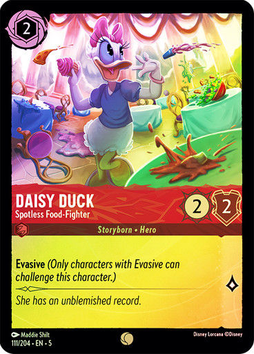 Daisy Duck - Spotless Food-Fighter (LOR_SHS) / Foil