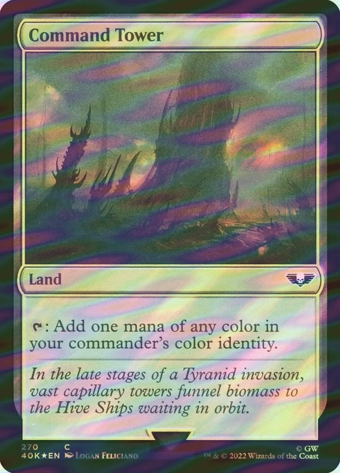 Command Tower (40K) (270★) / Surge Foil