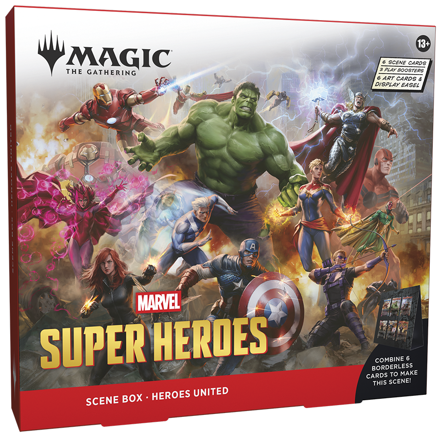Marvel Super Heroes Scene Box - Heroes United — cara 2 de 2