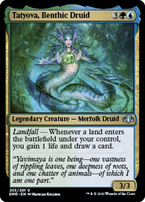 Tatyova, Benthic Druid (DMR)