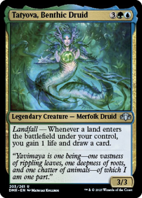 Tatyova, Benthic Druid (DMR)