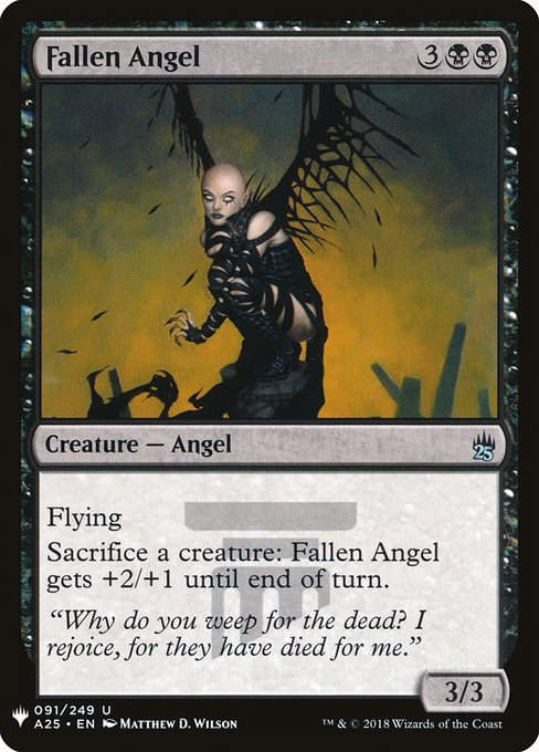 Fallen Angel (PLST) (A25-91)