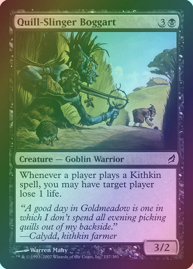 Quill-Slinger Boggart (LRW) (137) / Foil