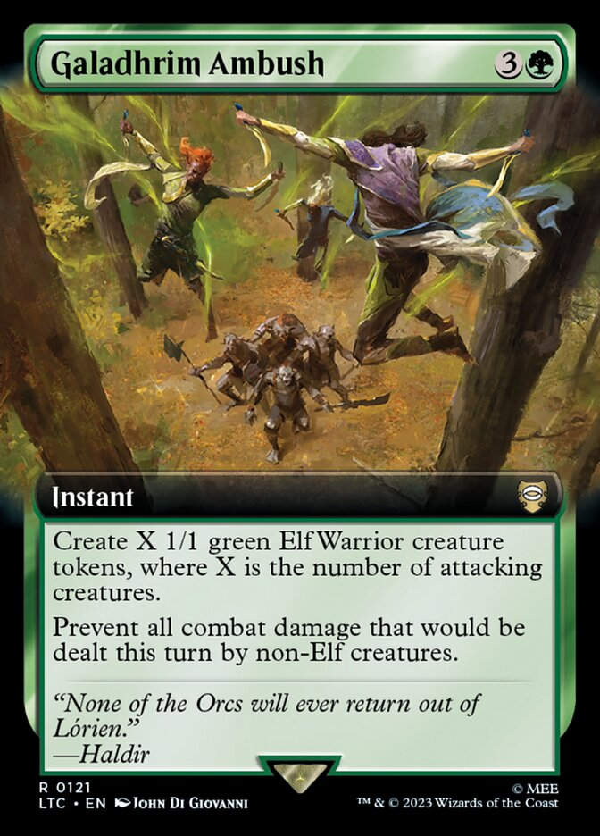Galadhrim Ambush (LTC) (121) / Extended Art