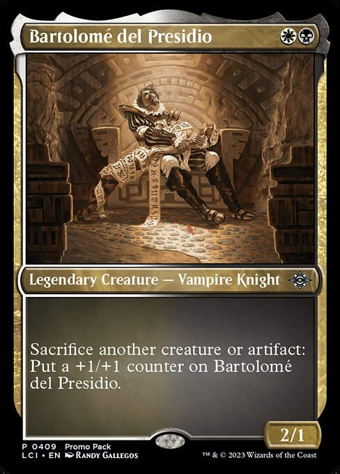 Bartolomé del Presidio (lci) / Promo Pack