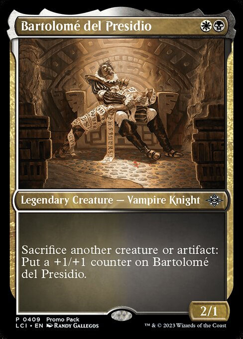 Bartolomé del Presidio (lci) / Promo Pack