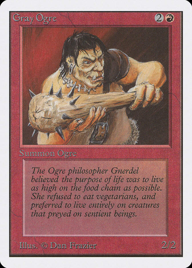 Gray Ogre (2ED) (157)