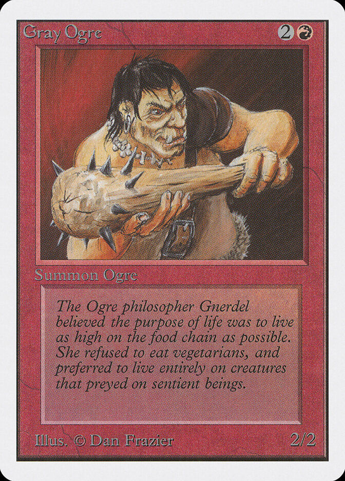 Gray Ogre (2ED) (157)