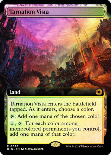 Tarnation Vista (BIG) (95) / Extended Art / Foil