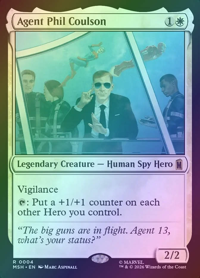 Agent Phil Coulson (MSH) (4) / Foil