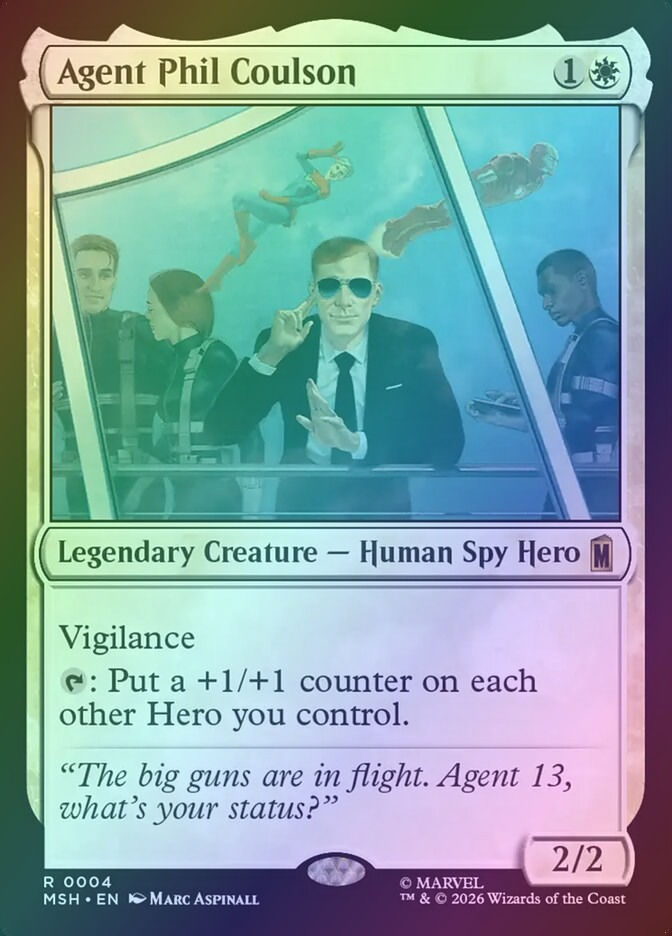 Agent Phil Coulson (MSH) (4) / Foil