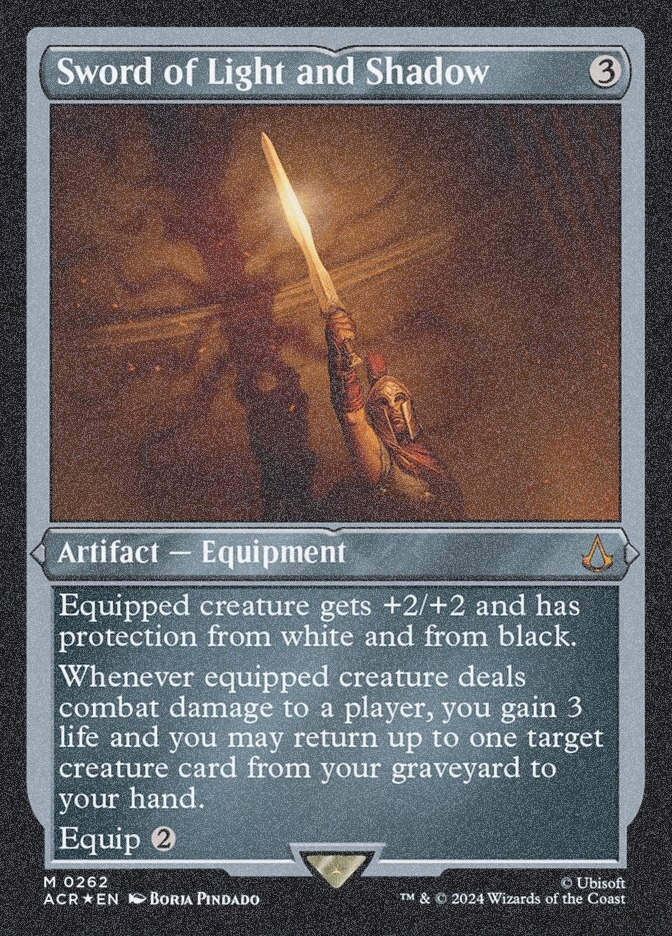 Sword of Light and Shadow (ACR) (262) / Foil Etched
