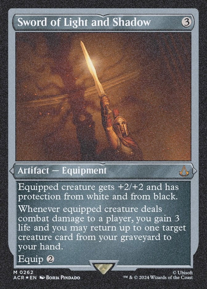 Sword of Light and Shadow (ACR) (262) / Foil Etched