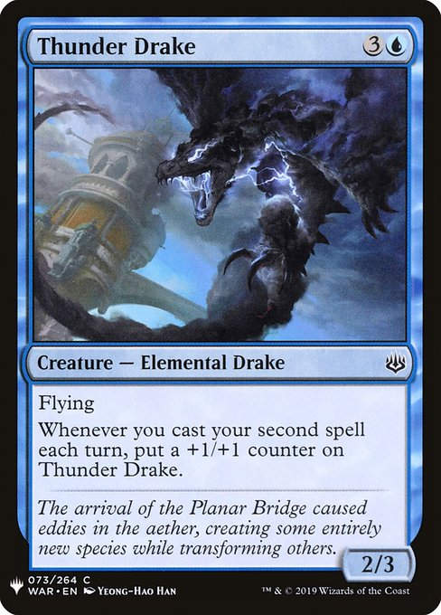 Thunder Drake (PLST) (WAR-73)