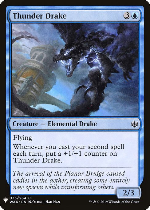Thunder Drake (PLST) (WAR-73)