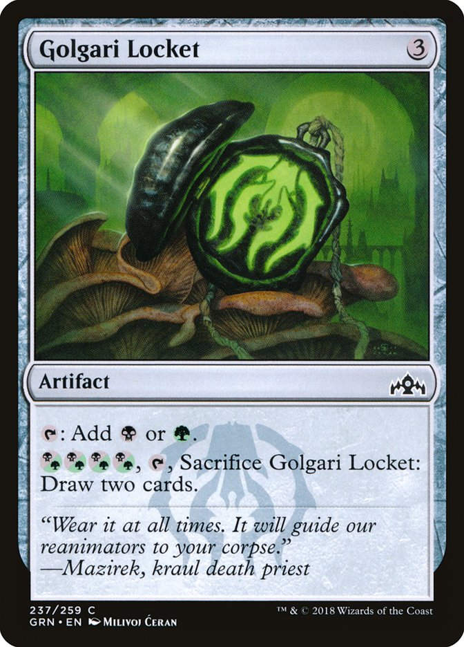 Golgari Locket (GRN) (237)