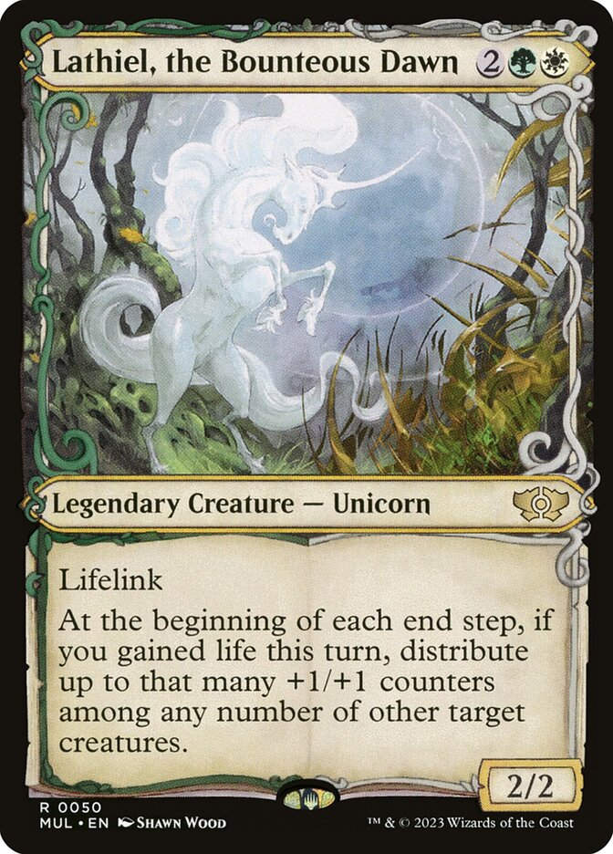 Lathiel, the Bounteous Dawn (MUL) (50) / Showcase