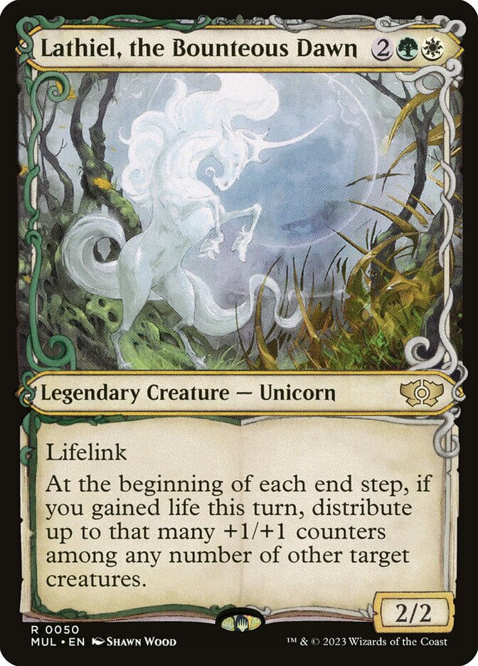 Lathiel, the Bounteous Dawn (MUL) (50) / Showcase