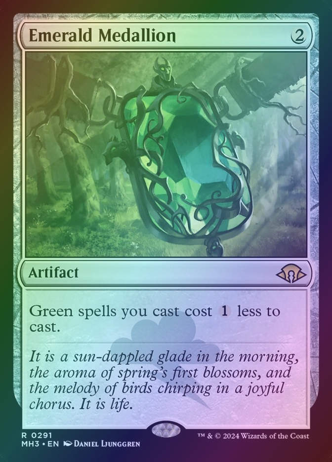 Emerald Medallion (MH3) (291) / Foil