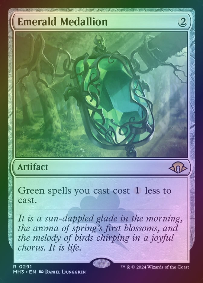 Emerald Medallion (MH3) (291) / Foil