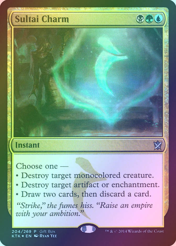 Sultai Charm (PKTK) (204) / Foil