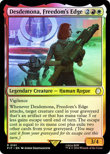 Desdemona, Freedom's Edge (pip) (101) / Foil